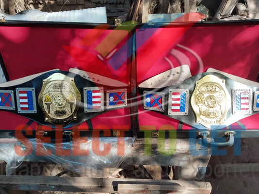 NWA NATIONAL TAG TEAM WRESTLING CHAMPION BELT.