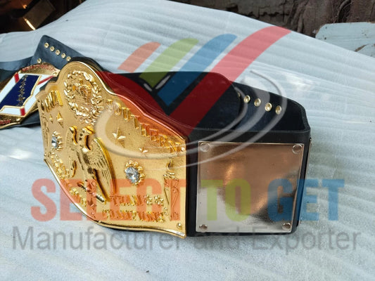 NWA SOUTHERN TAG-TEAM WRESTLING CHAMPION BELT.