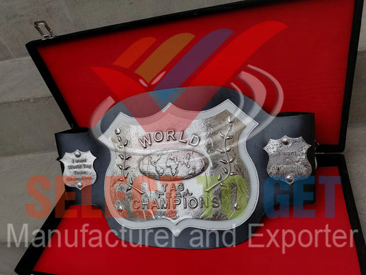 NWA World Tag Team Championship Belt. (Mid-America version).