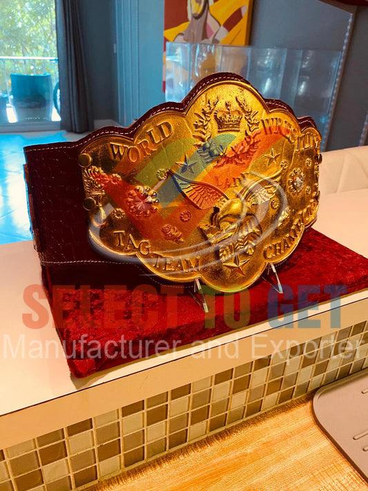 NWA World Women's Tag Team Championship Belts