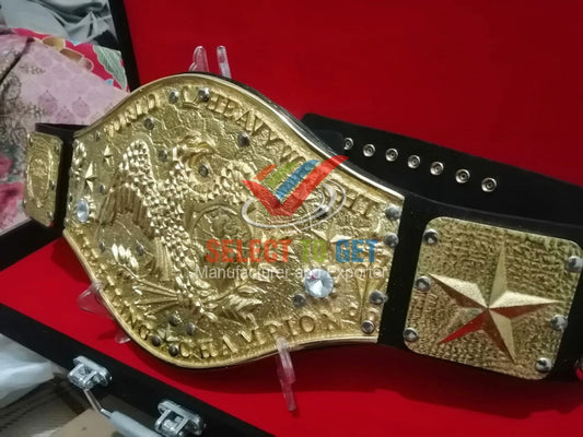 NWF WORD HEAVYWEIGHT WRESTLING CHAMPIONSHIP Old School Trophy Belt