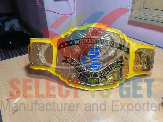 WWF INTERCONTINENTAL HEAVYWEIGHT WRESTLING CHAMPIONSHIP BELT.