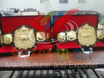 NWA United National Championship Engraving 3D Belt.