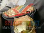 NWA United National Championship Engraving 3D Belt.