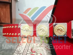 WWWF NORTH AMERICAN HEAVY-WEIGHT CHAMPION BELTS.