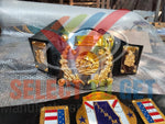USWA Old School World American Wrestling Championship Belt.