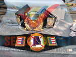 USWA Old School World American Wrestling Championship Belt.