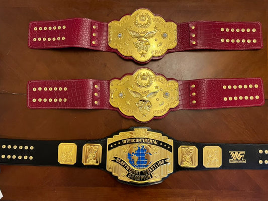NWA World Women's Tag Team Championship (Offers on Two) Belts.