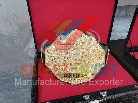 WWE BIG GOLD WRESTLING CHAMPIONSHIP 3D HD BELT.