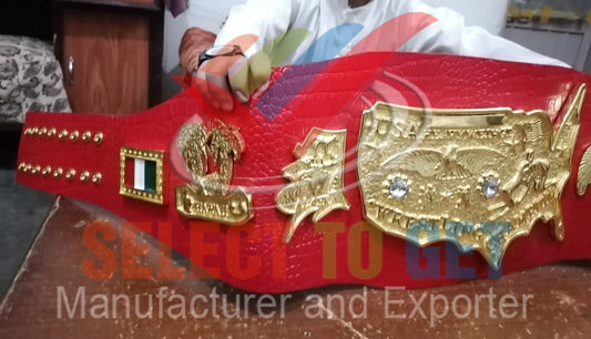NWA Mid Atlantic United States & NWA Eastern Heavyweight Championship Belts