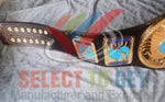 WWF INTERCONTINENTAL CHAMPION OVAL BLOCK LOGO BELT