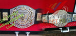 WWF INTERNATIONAL HEAVY WEIGHT & WWF Junior Heavyweight championship belt A++
