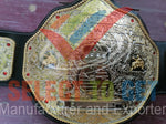 WWE BIG GOLD WORLD HEAVYWEIGHT WRESTLING CHAMPIONSHIP BELT 4MM ZINC.