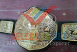 WWE BIG GOLD WORLD HEAVYWEIGHT WRESTLING CHAMPIONSHIP BELT 4MM ZINC.