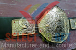 WWE BIG GOLD WORLD HEAVYWEIGHT WRESTLING CHAMPIONSHIP BELT 4MM ZINC.