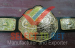 WWE BIG GOLD WORLD HEAVYWEIGHT WRESTLING CHAMPIONSHIP BELT 4MM ZINC.