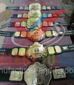 WWE BIG GOLD WORLD HEAVYWEIGHT WRESTLING CHAMPIONSHIP BELT 4MM ZINC.