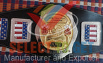 NWA WORLD HEAVYWEIGHT WRESTLING CHAMPIONSHIP BELT.