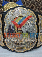 AEW World Heavyweight Championship Belt, 4MM Zinc.