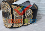 AEW World Heavyweight Championship Belt, 4MM Zinc.