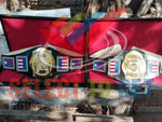 NWA NATIONAL TAG TEAM WRESTLING CHAMPION BELT.