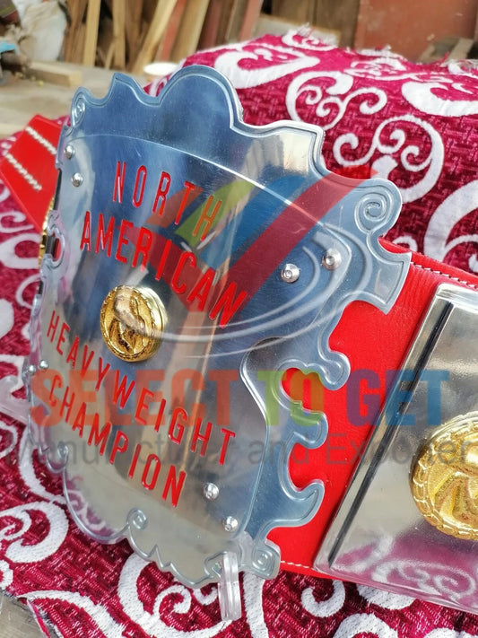 NORTH AMERICAN HEAVYWEIGHT CHAMPIONSHIP BELT.