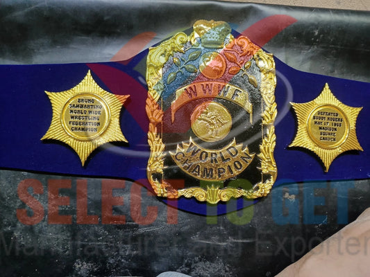 THE BRUNO SAMMARTINO CHAMPIONSHIP WRESTLING BELT BIG SIZE