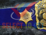 THE BRUNO SAMMARTINO CHAMPIONSHIP WRESTLING BELT BIG SIZE