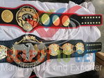 Pacific Wrestling Federation (PWF) World Tag Team Championship Belt.