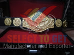 NWA Georgia State Heavyweight Championship Belts.