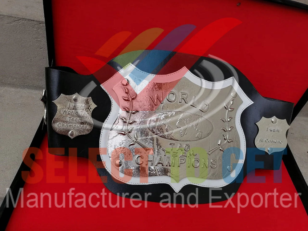 NWA World Tag Team Championship Belt. (Mid-America version).