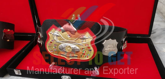 The Fabulous Kangaroos Tag-Team Champion Wrestling Holders Belt.