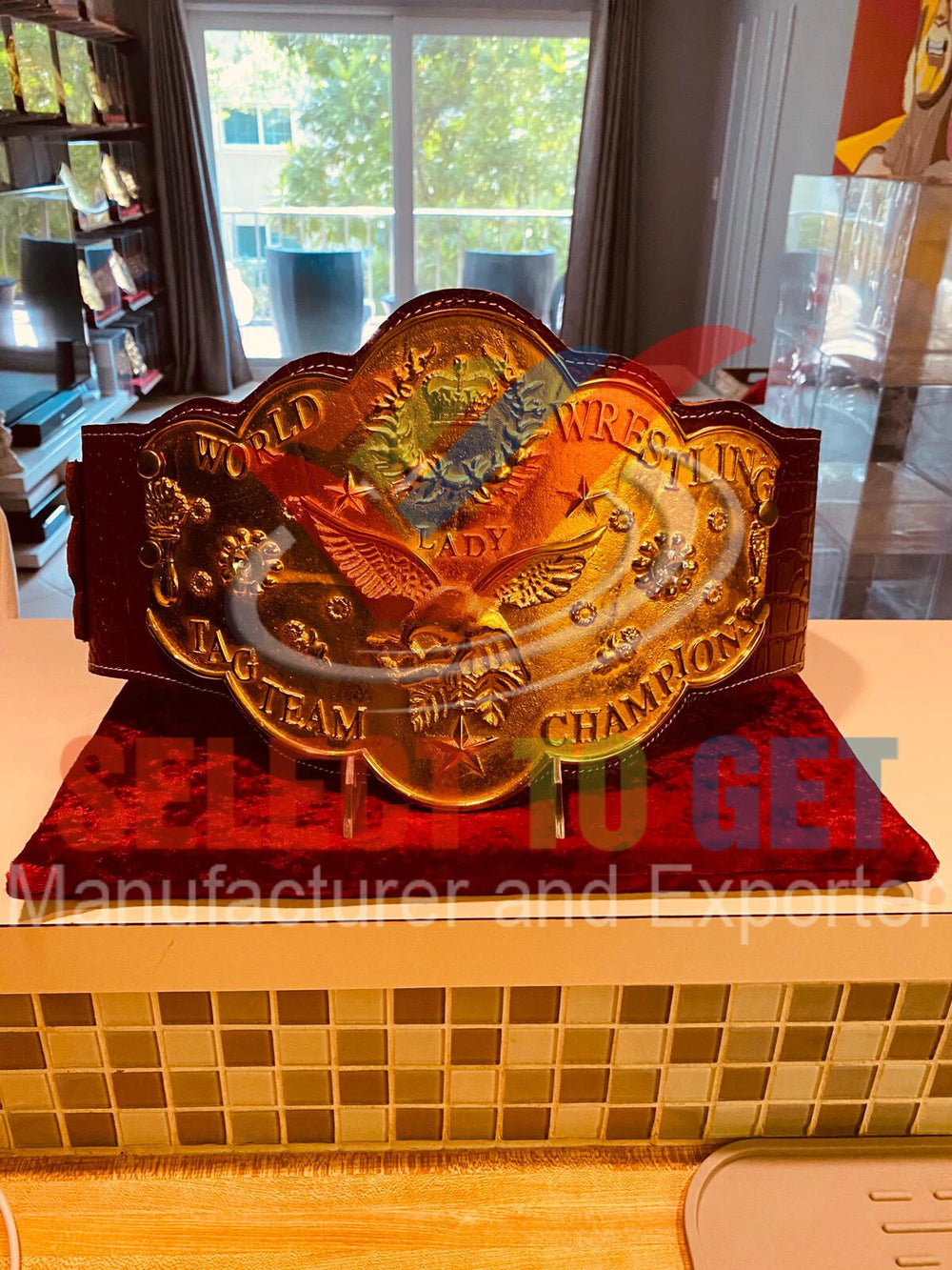 NWA World Women's Tag Team Championship Belts