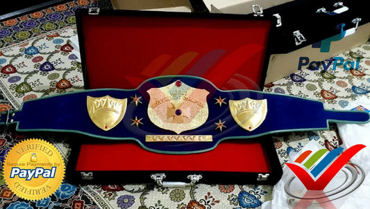 WWWF HEAVYWEIGHT CHAMPIONSHIP PEDRO MORALAS BELT. (S-T-G)
