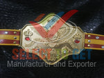 Rocky Thunder lips Commemorative Belt.