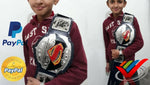 Batman vs Superman championship belt.