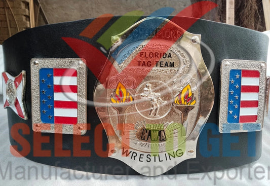 NAW FLORIDA TAG TEAM WRSTLING CHAMPIONS BELT.