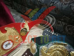 IBF World Boxing Old School Trophy Championship Belt