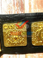 CWA & World Heavyweight Wrestling Championship Belt.