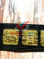 CWA & World Heavyweight Wrestling Championship Belt.