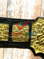 CWA & World Heavyweight Wrestling Championship Belt.