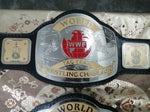 The 84 WWF OLD CLASSIC TAG-TEAM WRESTLING CHAMPIONSHIP BELT. (SAME TWO BELTS )