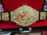 NWF WORD HEAVYWEIGHT WRESTLING CHAMPIONSHIP Old School Trophy Belt