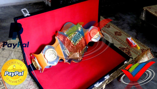 WWWF PATTERSON INTERCONTINENTAL HEAVYWEIGHT CHAMPIONSHIP TITLE BELT.