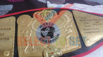 WBA, WBC, IBF, and The Ring Middleweight Champion Belt Marvin Hagler.