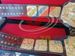 NWA World Tag Team Championship Belt. All Plates & Eagle Gold.