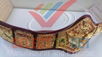 WWWF Bob Backlund Championship Wrestling Belt Red Strap.