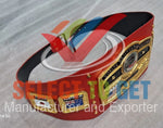 NWA Mid-Atlantic Worlds Heavyweight Wrestling Champion Belt Red Strap.