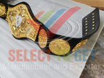 COLUMBUS HEAVYWEIGHT WRESTLING CHAMPIONSHIP BELT.